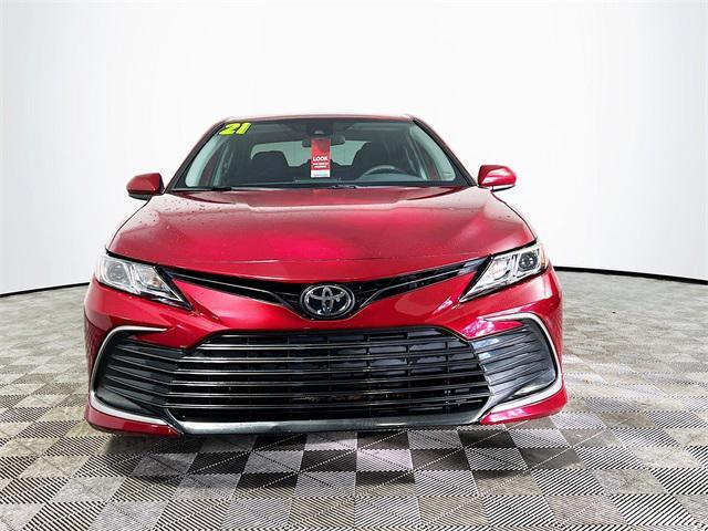 used 2021 Toyota Camry car, priced at $18,582