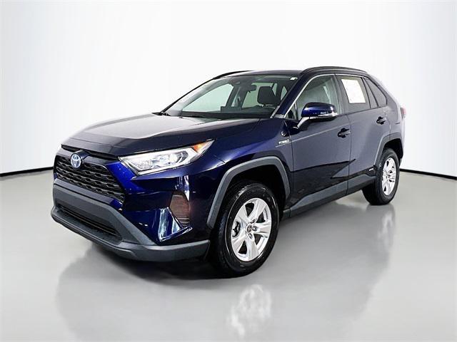used 2021 Toyota RAV4 Hybrid car, priced at $27,548