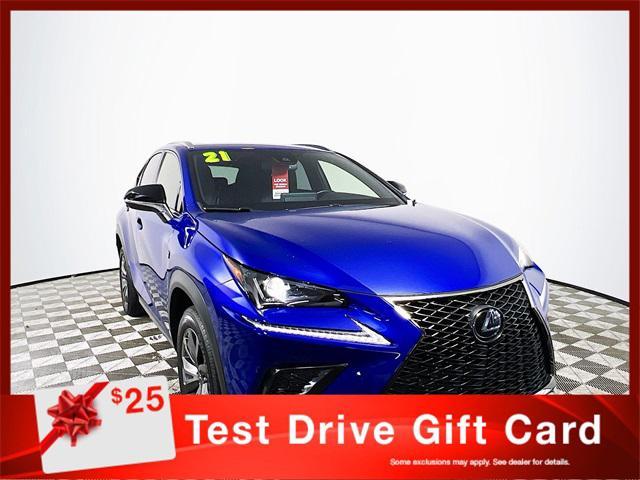 used 2021 Lexus NX 300 car, priced at $32,542