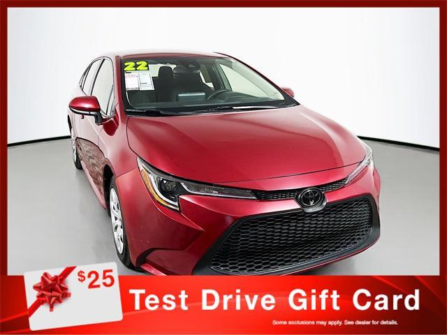 used 2022 Toyota Corolla car, priced at $14,943