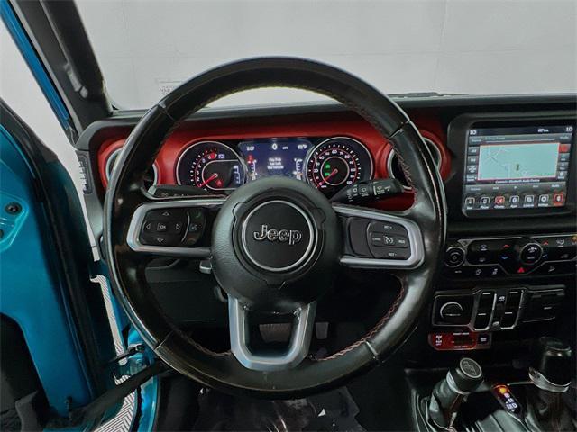 used 2020 Jeep Wrangler Unlimited car, priced at $34,096