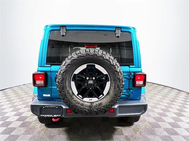 used 2020 Jeep Wrangler Unlimited car, priced at $34,096