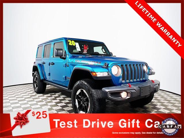 used 2020 Jeep Wrangler Unlimited car, priced at $34,096