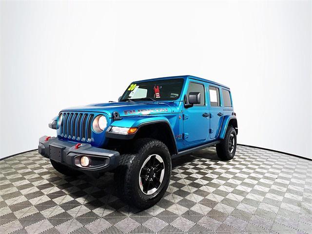 used 2020 Jeep Wrangler Unlimited car, priced at $34,096