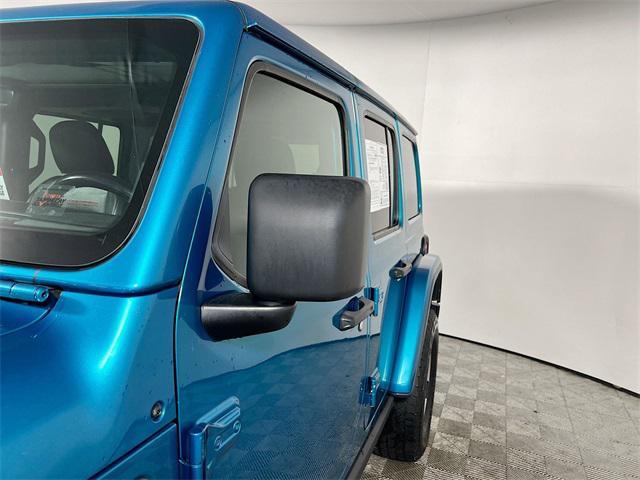 used 2020 Jeep Wrangler Unlimited car, priced at $34,096