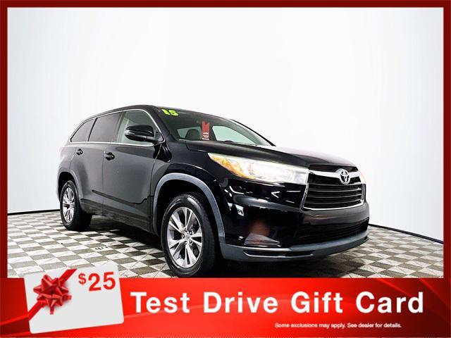 used 2015 Toyota Highlander car, priced at $18,161