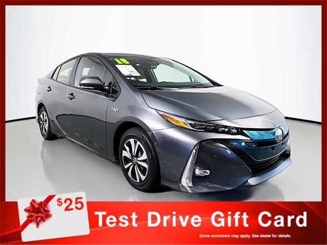 used 2018 Toyota Prius Prime car, priced at $18,632