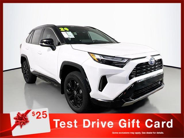 used 2024 Toyota RAV4 Hybrid car, priced at $34,705
