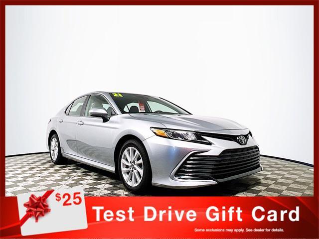 used 2021 Toyota Camry car, priced at $20,643