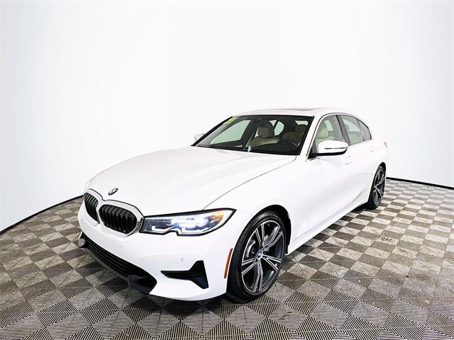 used 2021 BMW 330 car, priced at $27,707