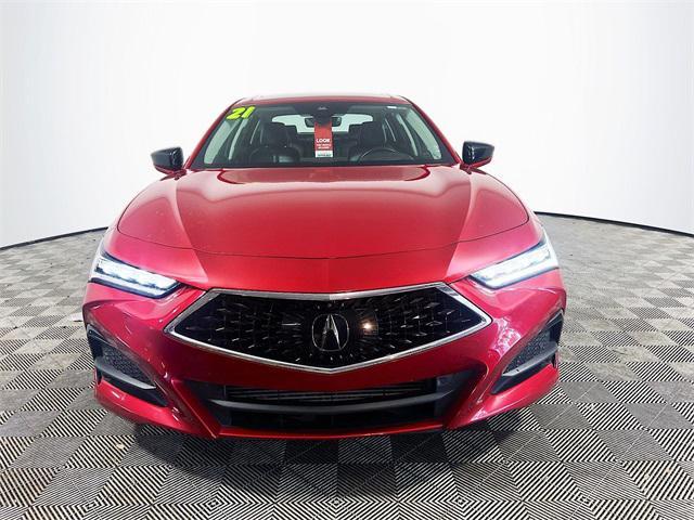 used 2021 Acura TLX car, priced at $30,933