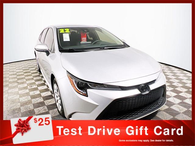 used 2022 Toyota Corolla car, priced at $16,309