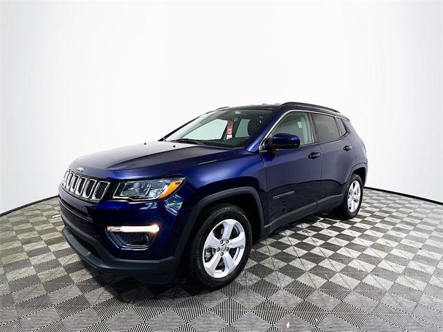 used 2021 Jeep Compass car, priced at $14,989