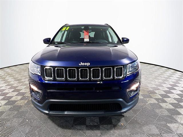 used 2021 Jeep Compass car, priced at $14,989
