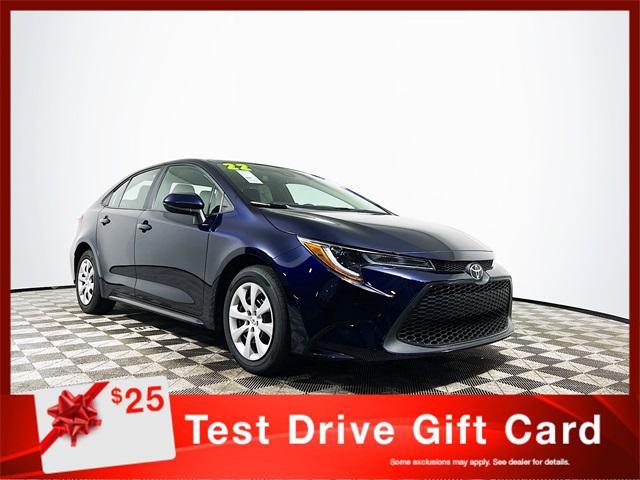 used 2022 Toyota Corolla car, priced at $19,615