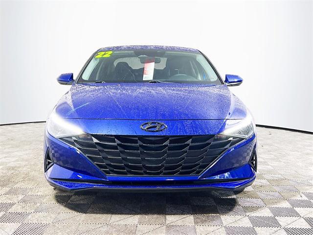 used 2022 Hyundai Elantra car, priced at $18,352