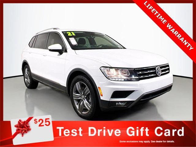 used 2021 Volkswagen Tiguan car, priced at $18,908