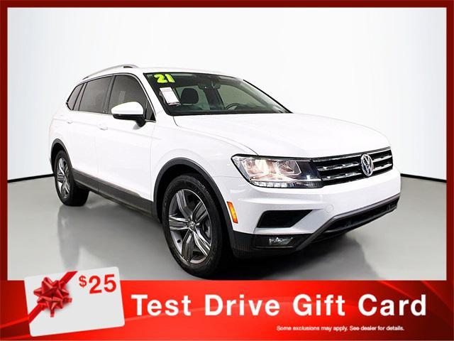 used 2021 Volkswagen Tiguan car, priced at $18,908