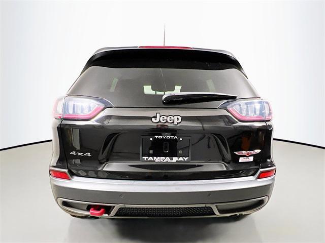used 2021 Jeep Cherokee car, priced at $22,803