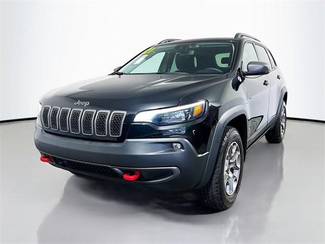 used 2021 Jeep Cherokee car, priced at $22,803