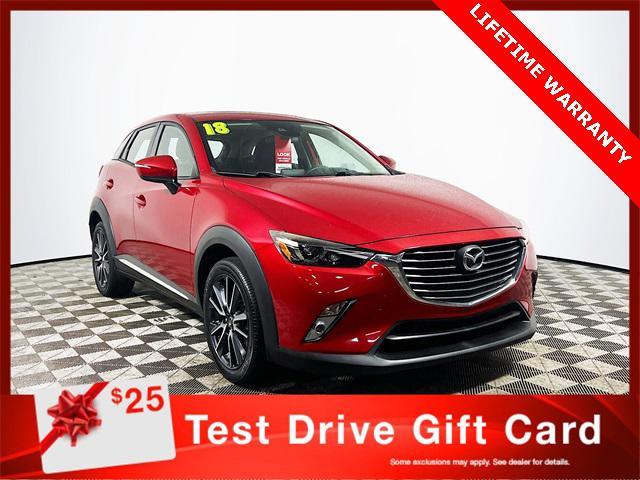 used 2018 Mazda CX-3 car, priced at $17,812