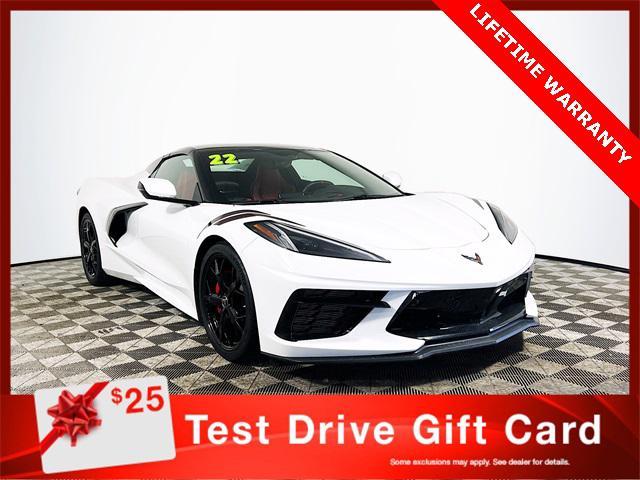 used 2022 Chevrolet Corvette car, priced at $69,995