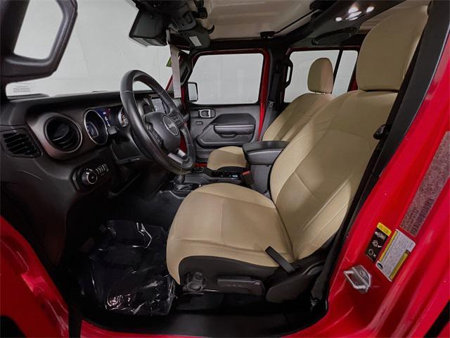 used 2021 Jeep Wrangler Unlimited car, priced at $30,328