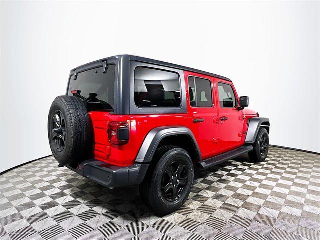 used 2021 Jeep Wrangler Unlimited car, priced at $30,328