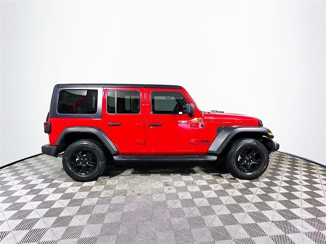 used 2021 Jeep Wrangler Unlimited car, priced at $30,328