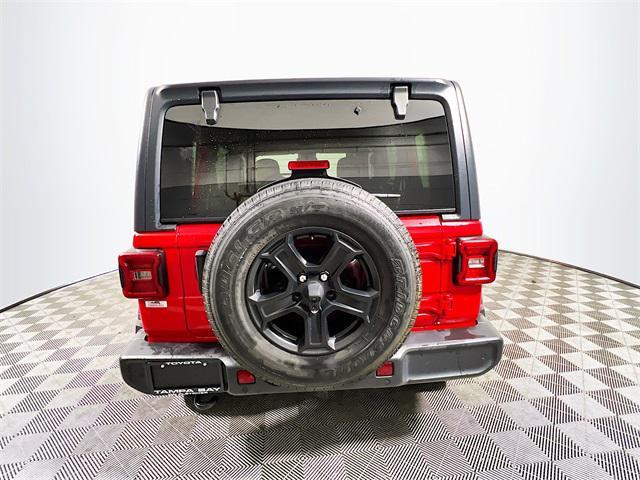 used 2021 Jeep Wrangler Unlimited car, priced at $30,328