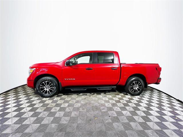 used 2022 Nissan Titan car, priced at $32,593