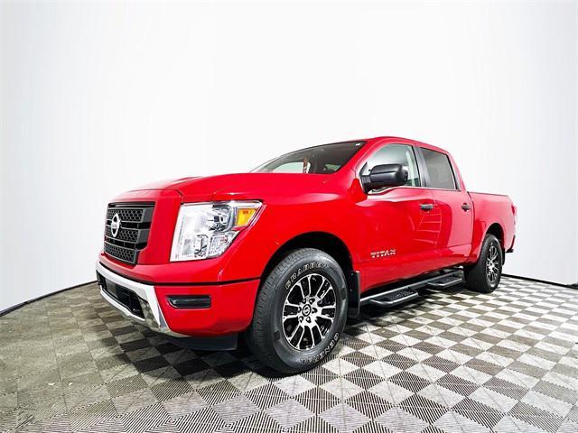 used 2022 Nissan Titan car, priced at $32,593