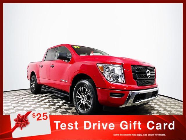 used 2022 Nissan Titan car, priced at $32,593