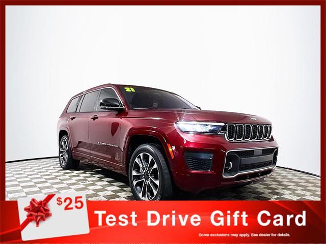 used 2021 Jeep Grand Cherokee L car, priced at $36,615