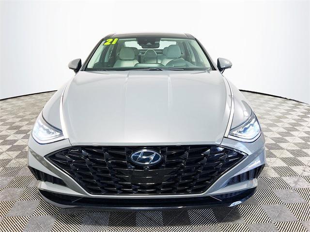 used 2021 Hyundai Sonata car, priced at $21,677