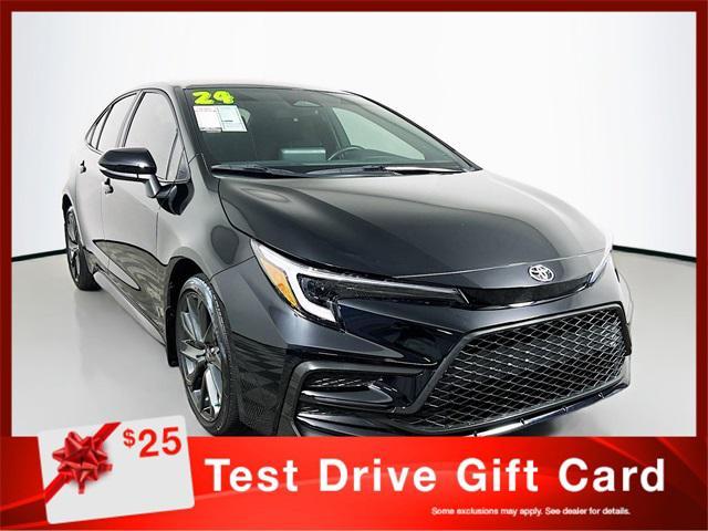 used 2024 Toyota Corolla car, priced at $21,547