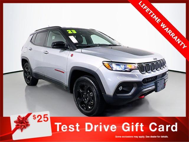 used 2023 Jeep Compass car, priced at $20,479