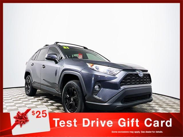 used 2021 Toyota RAV4 Hybrid car, priced at $30,168