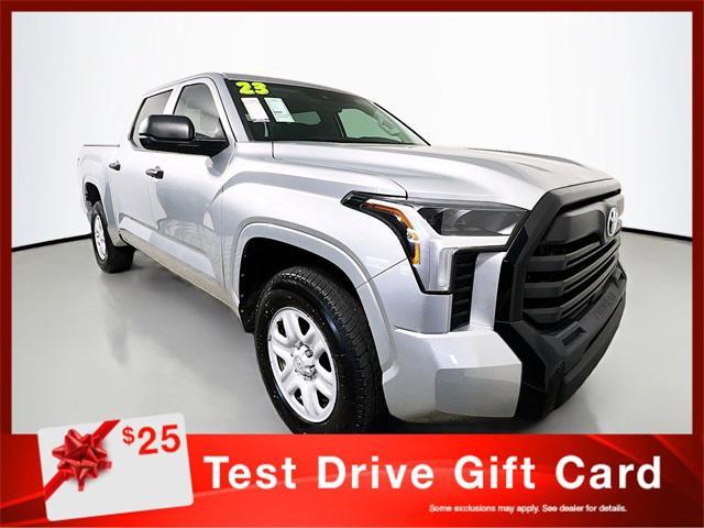 used 2023 Toyota Tundra car, priced at $34,918