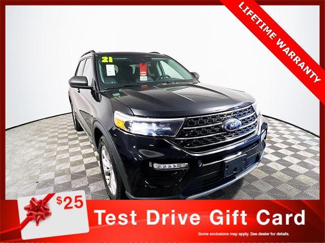 used 2021 Ford Explorer car, priced at $27,158