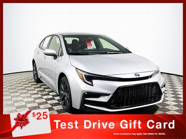 new 2025 Toyota Corolla Hybrid car, priced at $27,899