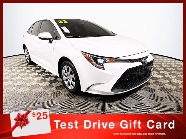 used 2022 Toyota Corolla car, priced at $17,646