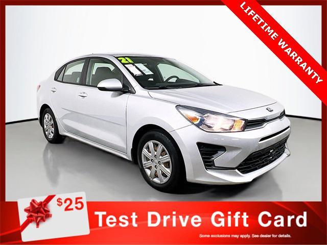 used 2021 Kia Rio car, priced at $13,231