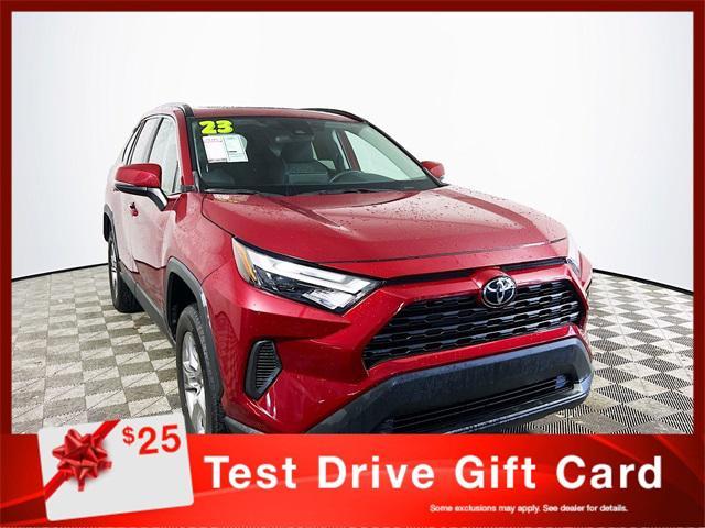 used 2023 Toyota RAV4 car, priced at $29,492