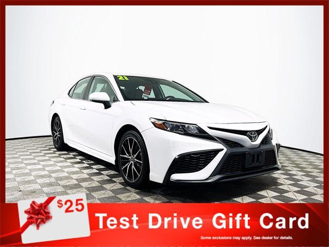 used 2021 Toyota Camry car, priced at $22,438