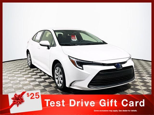 new 2025 Toyota Corolla Hybrid car, priced at $25,518