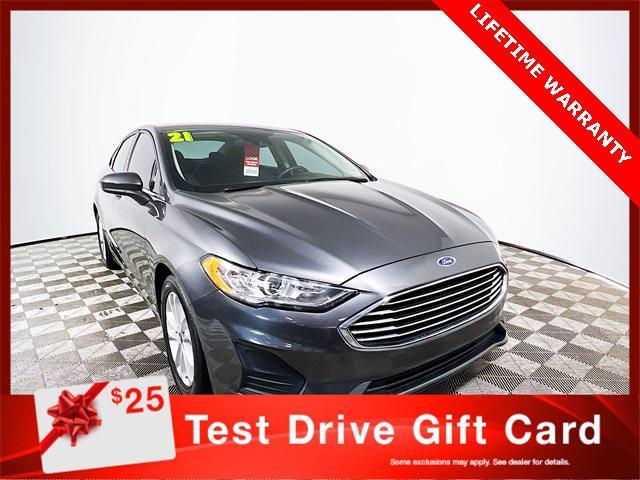 used 2020 Ford Fusion car, priced at $14,542