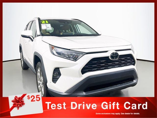 used 2021 Toyota RAV4 car, priced at $20,923