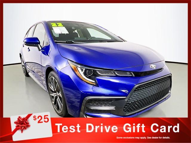 used 2022 Toyota Corolla car, priced at $20,325