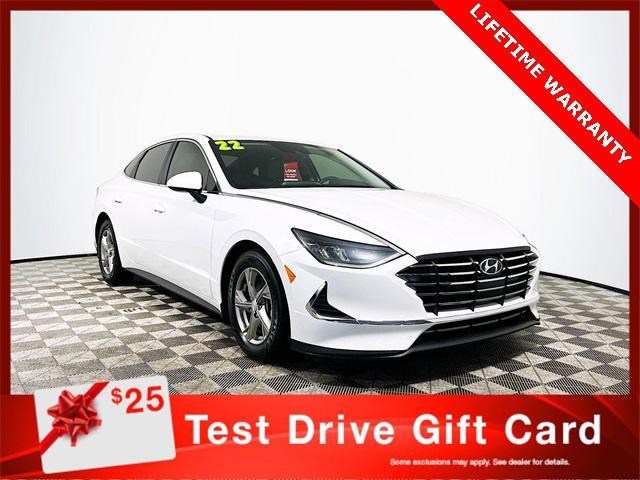 used 2022 Hyundai Sonata car, priced at $17,281